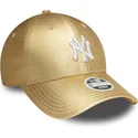 kapa-zaobljena-zlatna-podesiv-dorada-9forty-metallic-new-york-yankees-mlb-new-era