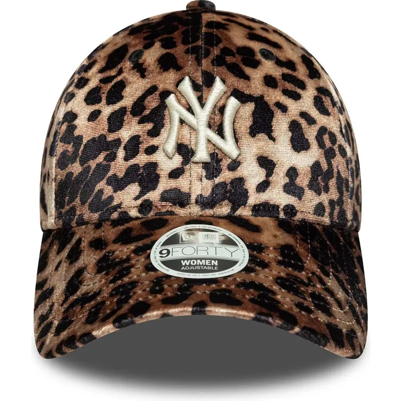 kapa-zaobljena-leopard-podesiv-9forty-leo-velour-new-york-yankees-mlb-new-era