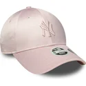kapa-zaobljena-ruzicasta-podesiv-9forty-satin-bow-back-new-york-yankees-mlb-new-era