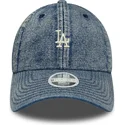 kapa-zaobljena-plava-podesiv-9twenty-denim-los-angeles-dodgers-mlb-new-era