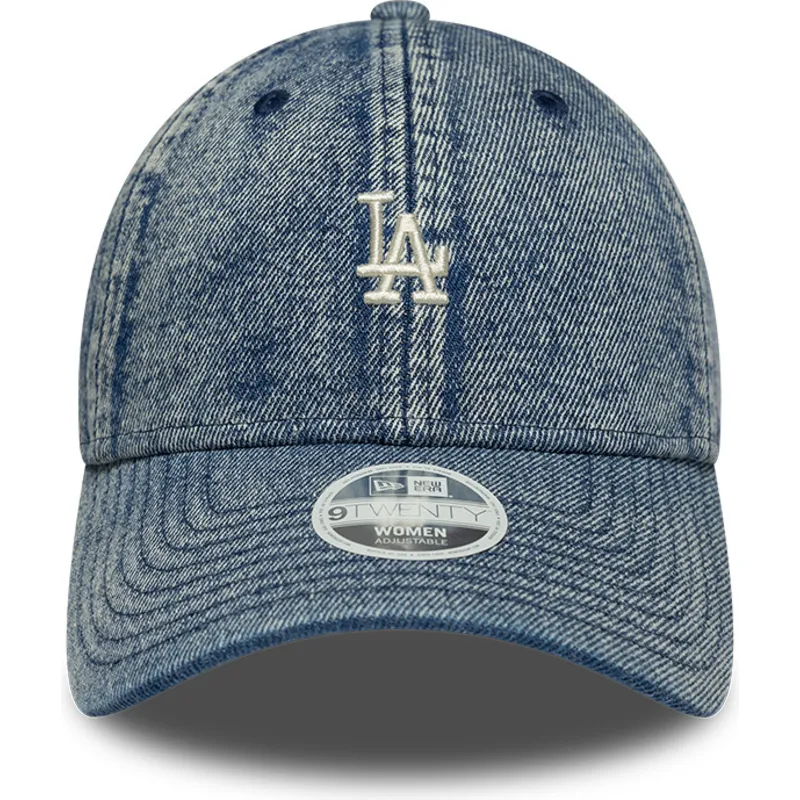 kapa-zaobljena-plava-podesiv-9twenty-denim-los-angeles-dodgers-mlb-new-era