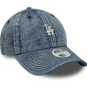 kapa-zaobljena-plava-podesiv-9twenty-denim-los-angeles-dodgers-mlb-new-era