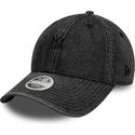 kapa-zaobljena-crna-podesiv-9twenty-denim-new-york-yankees-mlb-new-era