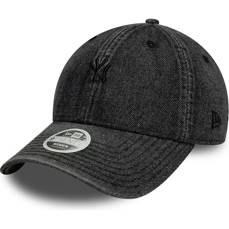 kapa-zaobljena-crna-podesiv-9twenty-denim-new-york-yankees-mlb-new-era