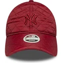 kapa-zaobljena-crvena-podesiv-9twenty-padded-new-york-yankees-mlb-new-era