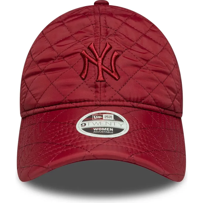 kapa-zaobljena-crvena-podesiv-9twenty-padded-new-york-yankees-mlb-new-era