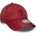 kapa-zaobljena-crvena-podesiv-9twenty-padded-new-york-yankees-mlb-new-era