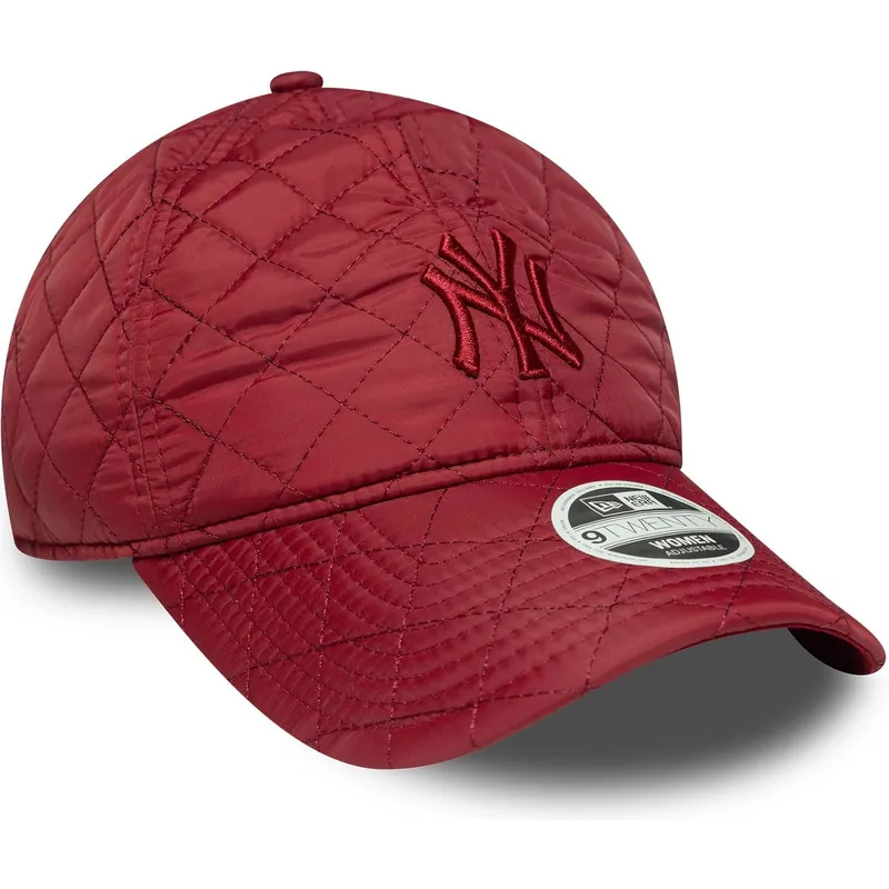 kapa-zaobljena-crvena-podesiv-9twenty-padded-new-york-yankees-mlb-new-era
