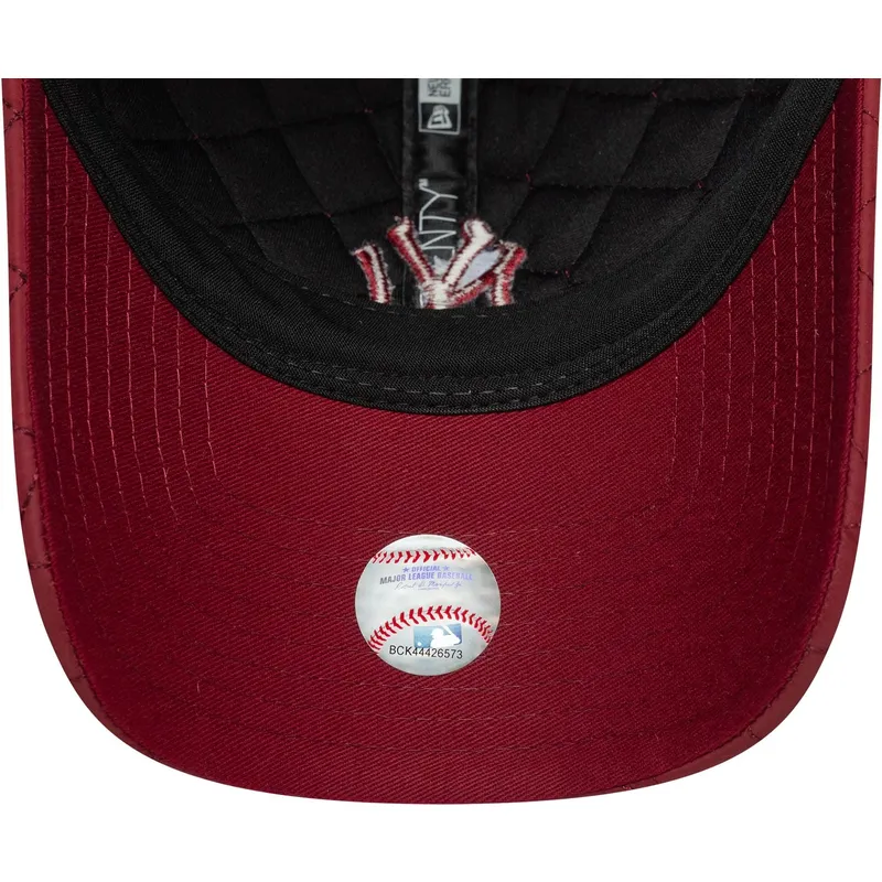 kapa-zaobljena-crvena-podesiv-9twenty-padded-new-york-yankees-mlb-new-era