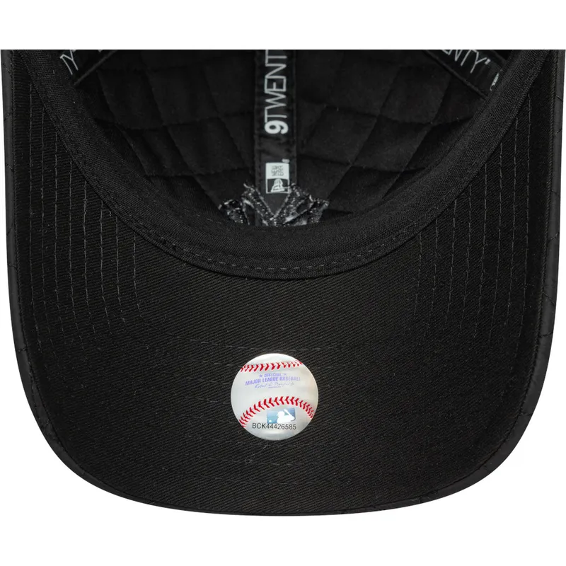 kapa-zaobljena-crna-podesiv-9twenty-padded-new-york-yankees-mlb-new-era