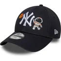 kapa-zaobljena-mornarsko-plava-podesiv-za-djecu-9forty-space-icon-new-york-yankees-mlb-new-era
