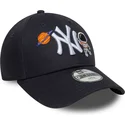 kapa-zaobljena-mornarsko-plava-podesiv-za-djecu-9forty-space-icon-new-york-yankees-mlb-new-era