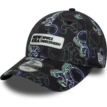 Cap zaobljena black adjustable strap za djecu 9FORTY New Era