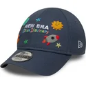 new-era-curved-brim-youth-9forty-space-icon-blue-adjustable-cap