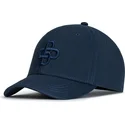 cap-zaobljena-navy-blue-adjustable-strap-oblack