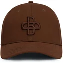 cap-zaobljena-brown-adjustable-strap-oblack