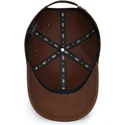 cap-zaobljena-brown-adjustable-strap-oblack