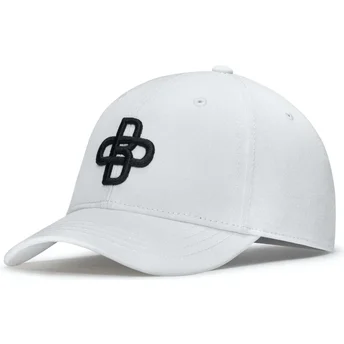 Kapa zaobljena bijela podesiv Baseball Peach OBL042 Oblack