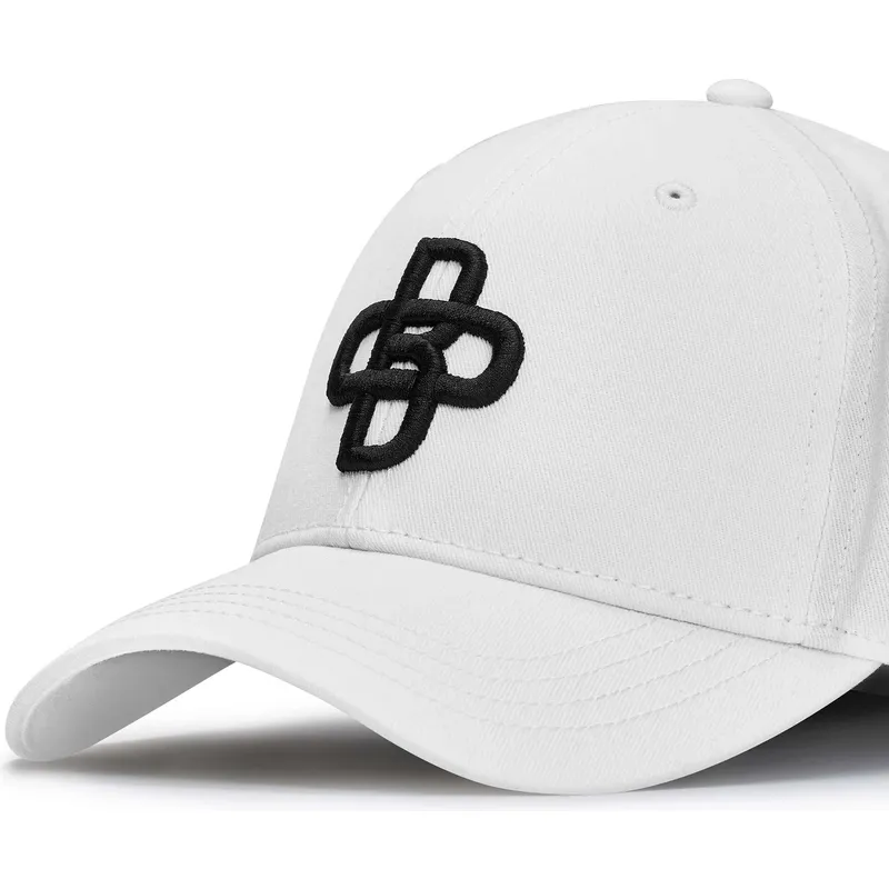 cap-zaobljena-white-adjustable-strap-oblack cap-zaobljena-white-adjustable-strap-oblack