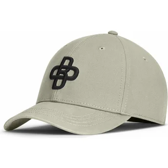 Cap zaobljena green adjustable strap Oblack