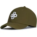 oblack-curved-brim-baseball-peach-obl051-green-adjustable-cap