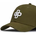 oblack-curved-brim-baseball-peach-obl051-green-adjustable-cap