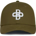 oblack-curved-brim-baseball-peach-obl051-green-adjustable-cap