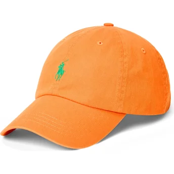 Kape zaobljena narančasta podesiva traka Polo Ralph Lauren