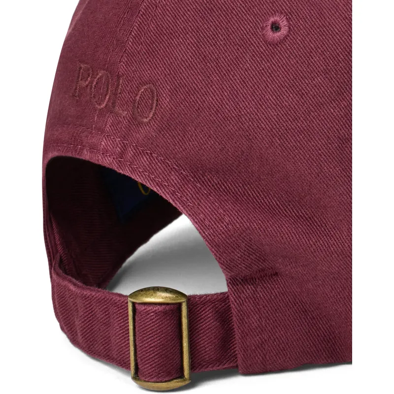 kapa-zaobljena-crvena-podesiv-cotton-chino-classic-sport-polo-ralph-lauren