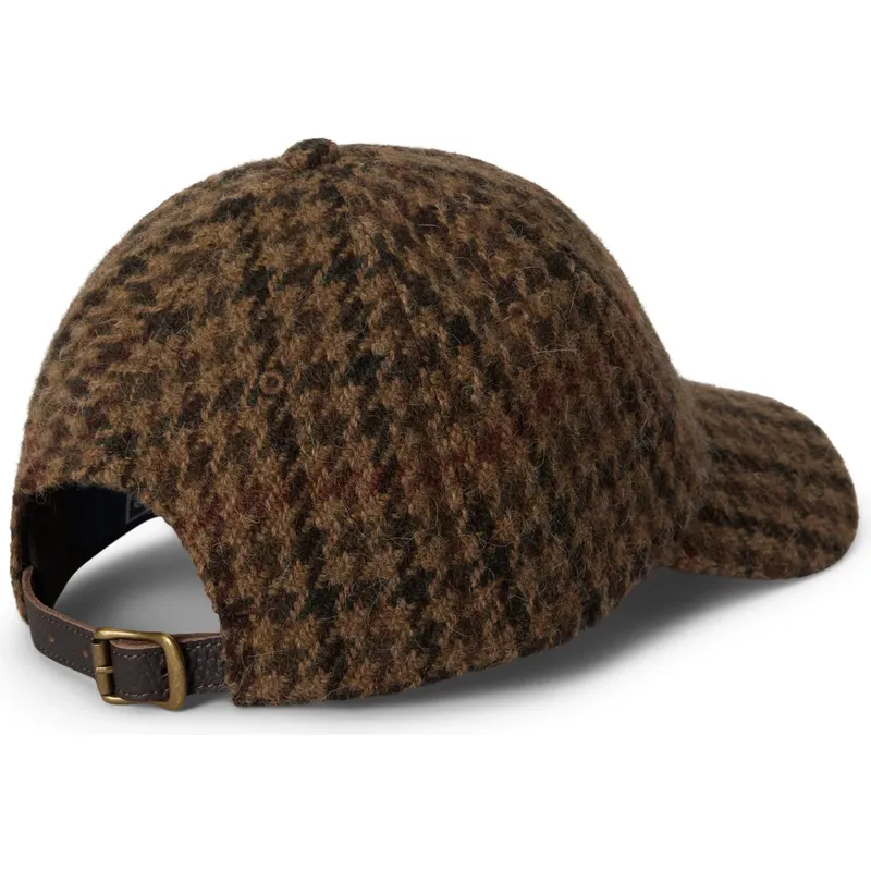 kapa-zaobljena-smeda-podesiv-checked-wool-tweed-polo-ralph-lauren