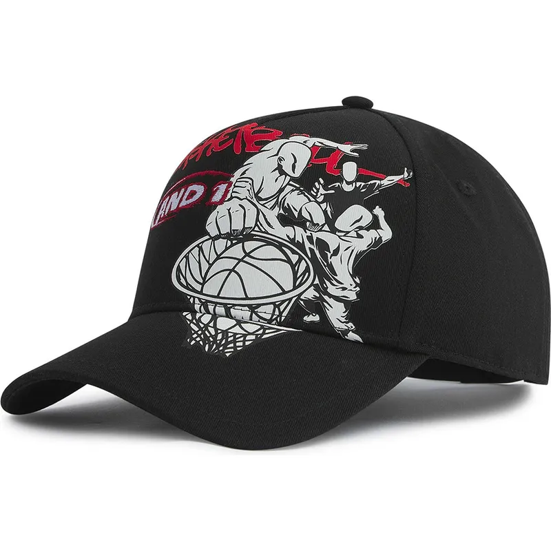 kapa-zaobljena-crna-snapback-dunk-graffiti-and1
