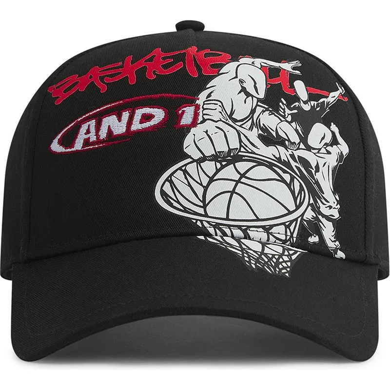 kapa-zaobljena-crna-snapback-dunk-graffiti-and1