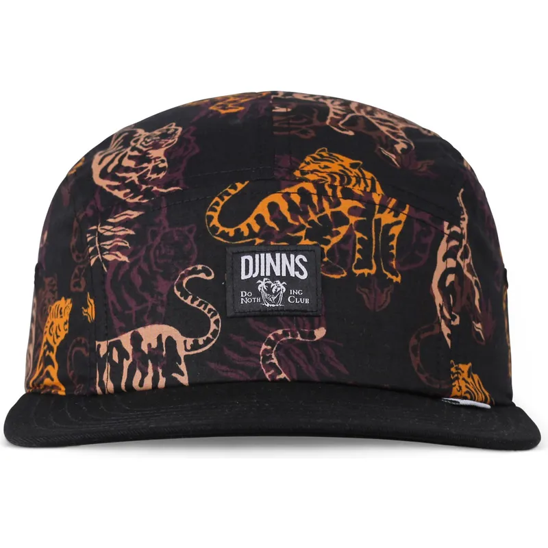kapa-ravna-crna-podesiv-aloha-tiger-djinns