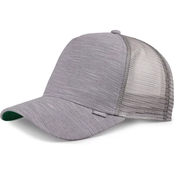 Djinns HFT Lazy Piquet Grey Trucker Hat