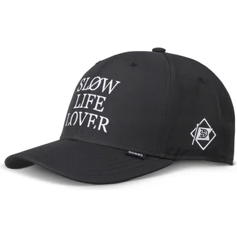 Cap zaobljena black adjustable strap Djinns