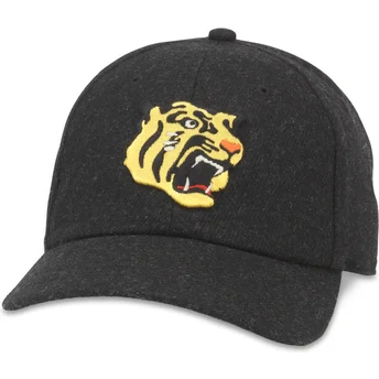 Kape zaobljena crna podesiva traka Hanshin Tigers Archive Legend Hanshin Tigers MLB American Needle