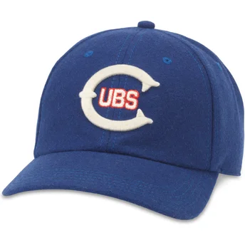 Kape zaobljena plava podesiva traka Cleveland Cubs Archive Legend Cleveland Cubs MLB American Needle
