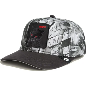 Cap zaobljena black snapback The Farm de Goorin Bros.