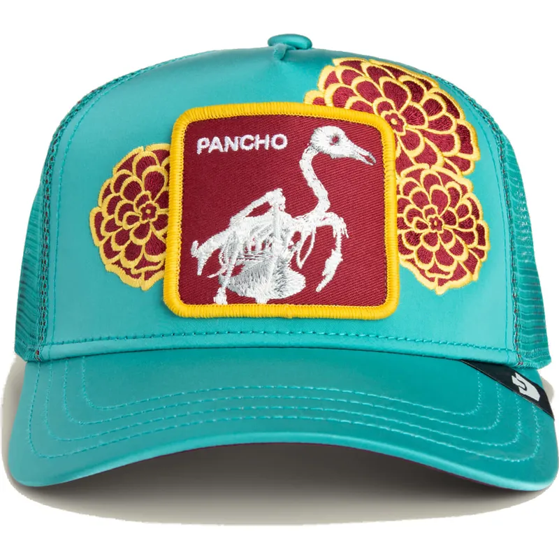 kape-zaobljena-plava-snapback-flamenco-dia-de-pancho-dia-los-muertos-the-farm-the-farm-de-goorin-bros
