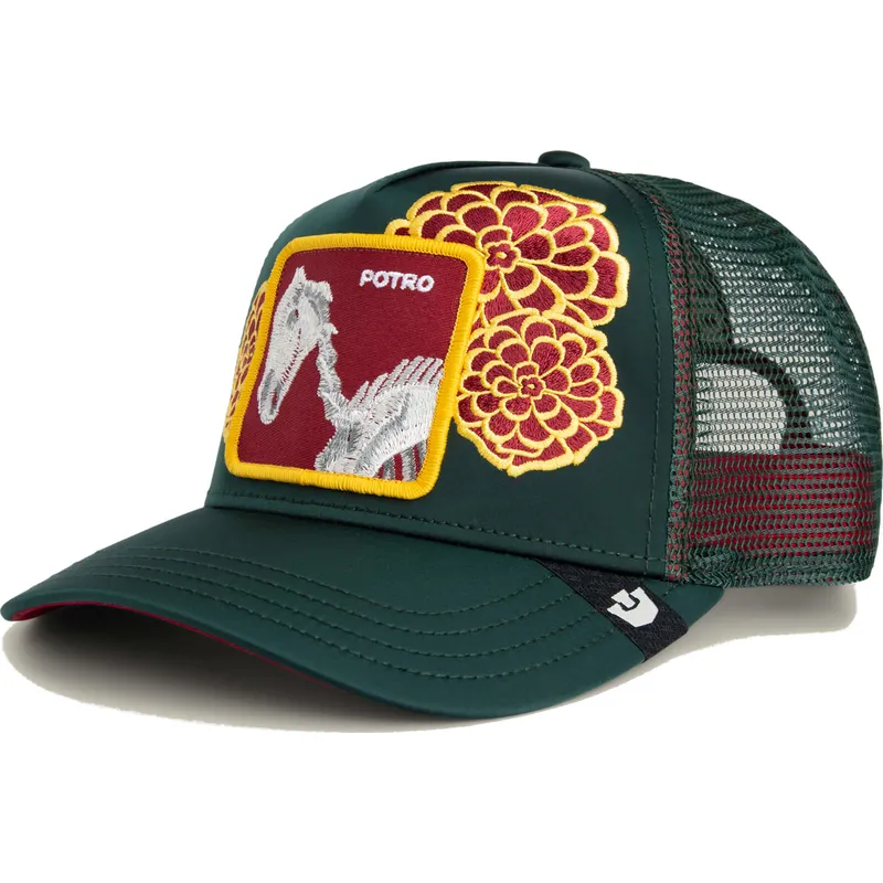 kapa-zaobljena-zelena-snapback-dia-potro-dia-los-muertos-the-farm-goorin-bros