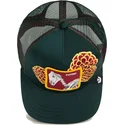 kape-zaobljena-zelena-snapback-caballo-dia-de-potro-dia-los-muertos-the-farm-the-farm-de-goorin-bros