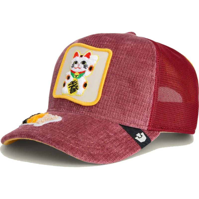 cap-zaobljena-red-snapback-the-farm-de-goorin-bros