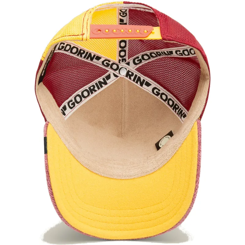 cap-zaobljena-red-snapback-the-farm-de-goorin-bros