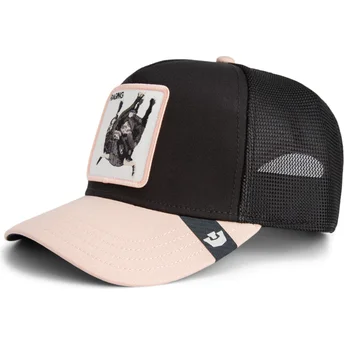 Kapa zaobljena crna snapback Raging Llub Flip Side 2 The Farm Goorin Bros.