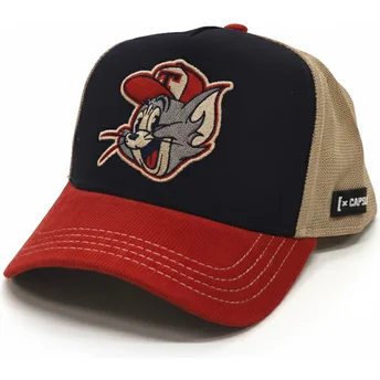 Capslab Tom TAJ7 TOM Looney Tunes Multicolor Trucker Hat