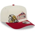 cap-zaobljena-red-snapback-9fifty-a-frame-precurved-hardwood-classics-denver-nuggets-nba-new-era