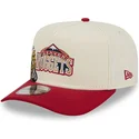 cap-zaobljena-red-snapback-9fifty-a-frame-precurved-hardwood-classics-denver-nuggets-nba-new-era
