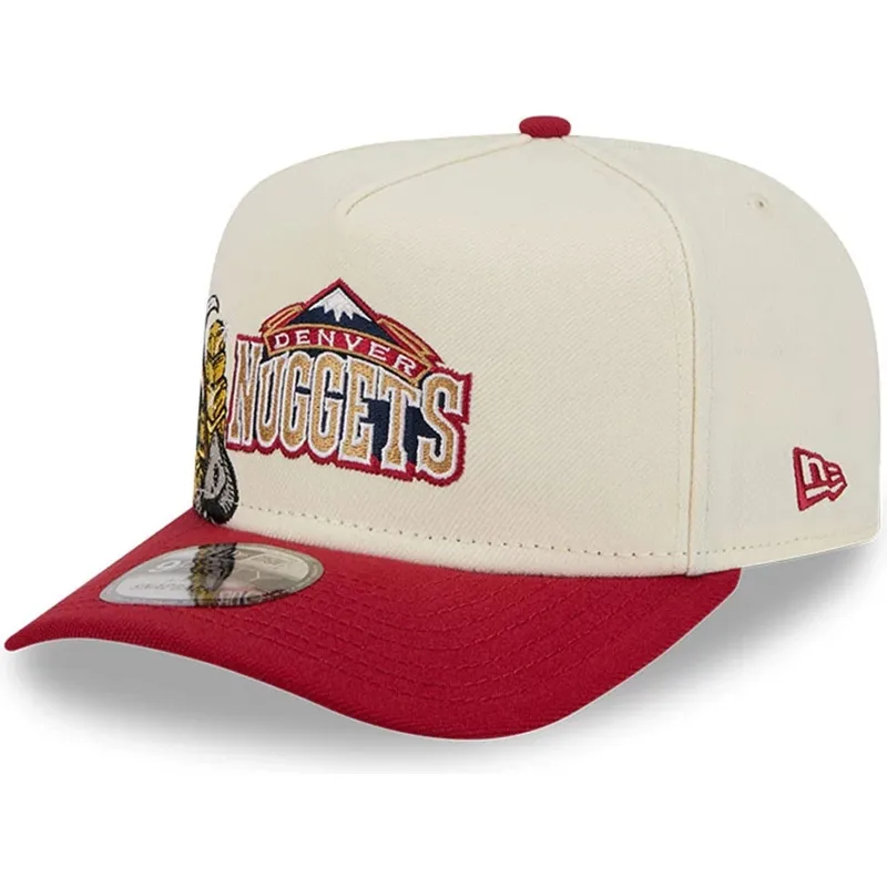 kapa-zaobljena-crvena-snapback-9fifty-a-frame-precurved-hardwood-classics-denver-nuggets-nba-new-era