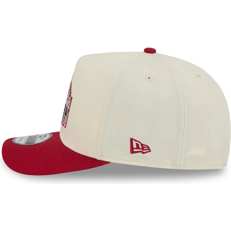 kape-zaobljena-crvena-snapback-9fifty-a-frame-precurved-hardwood-classics-denver-nuggets-nba-new-era