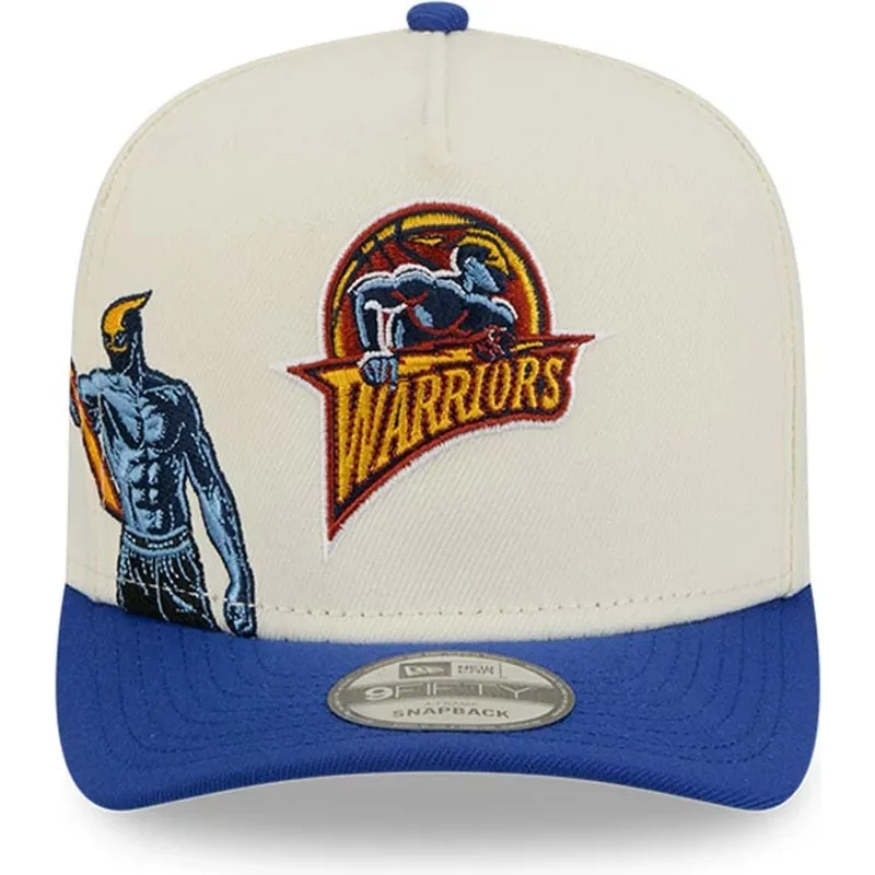 kapa-zaobljena-plava-snapback-9fifty-a-frame-precurved-hardwood-classics-golden-state-warriors-nba-new-era